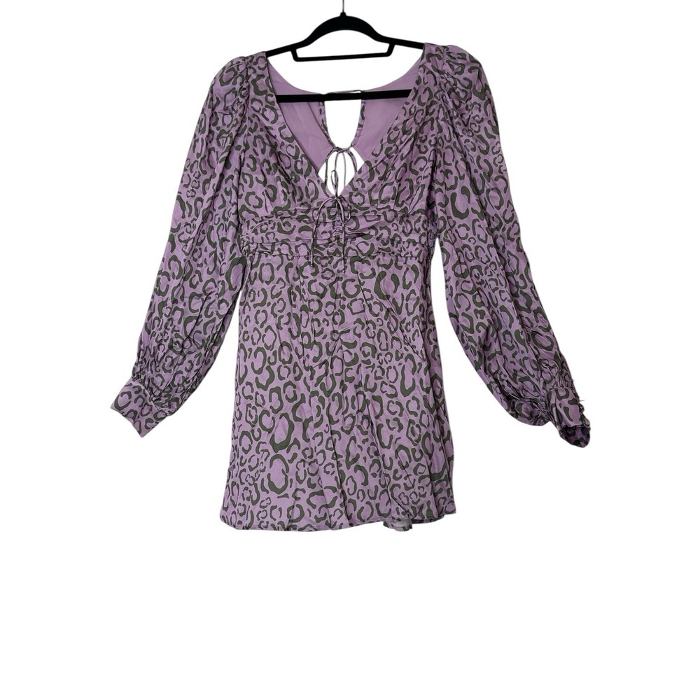 For Love&Lemons Dress Women's Small Mini Balloon/Long Sleeve Empire Waist New‎